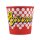 Popcorn Bodenbecher 170oz / 6 Liter - ca. 200 g Unten ⌀16 cm, Oben ⌀22 cm