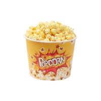 Popcorn Bodenbecher 85oz / 3 Liter - ca. 100 g Unten ⌀ 14,5 cm, Oben ⌀18,5 cm Höhe 14,7 cm