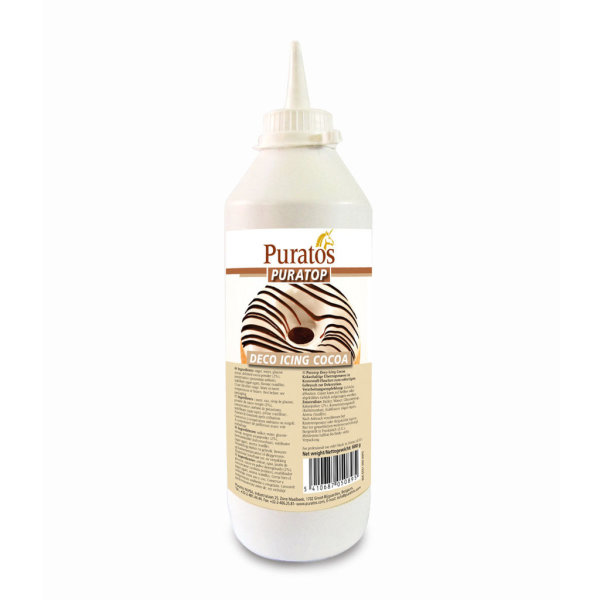 Deco Icing Cocoa 600g 6 Flaschen