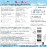 Ice Bär Slush Sirup Brombeere 5L 1:5 AZO frei ohne Glyzerin Konzentrat