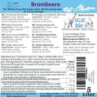 Ice Bär Slush Sirup Brombeere 5L 1:5 AZO frei ohne Glyzerin Konzentrat