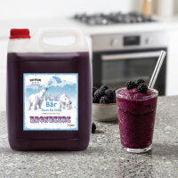 Ice Bär Slush Sirup Brombeere 5L 1:5 AZO frei ohne Glyzerin Konzentrat