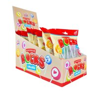 Rocks Lollies 150 g einzeln verpackt Motive Fruchtgeschmack