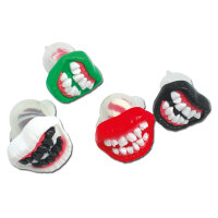 Display Komplett Ugly Mouth Lutscher mit Gebissmotiven 12 Stück