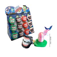 Display Komplett12 x Ugly Mouth Lutscher mit Gebissmotiven