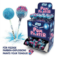 Display Komplett 100 x Pom Painter Zungenfärber...