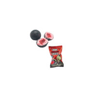Display Komplett Vidal Blood Balls 5 g Kaugummi Erdbeergeschmack saurer, füllung 200 Stück